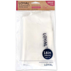 Piping Bags Clear Degradable 18" 10pk Cake Decorating Supplies Loyal   