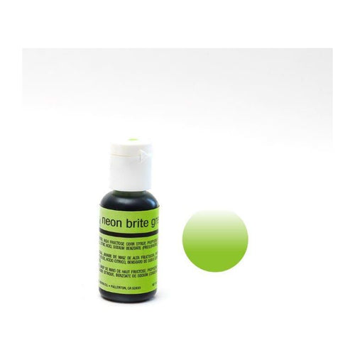 Airbrush Colour Neon Green .64oz Supplies Chefmaster   