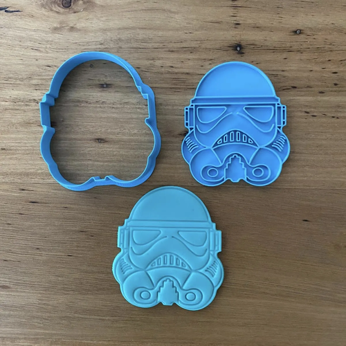 Cookie Cutter & Embosser Stamp - Space Theme Trooper Supplies Cookie Cutter Store   