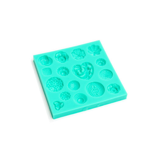Silicone Mould - Floral Centres Supplies Bake Group   