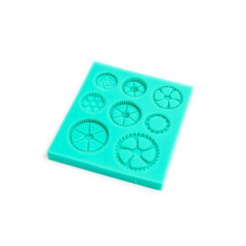 Silicone Mould - Cogs & Gears Supplies Bake Group   