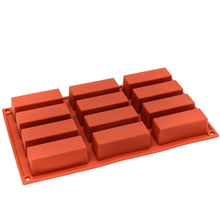 Load image into Gallery viewer, Silicone Baking Mould - Small Bar Cakes Bakeware Bake Group   