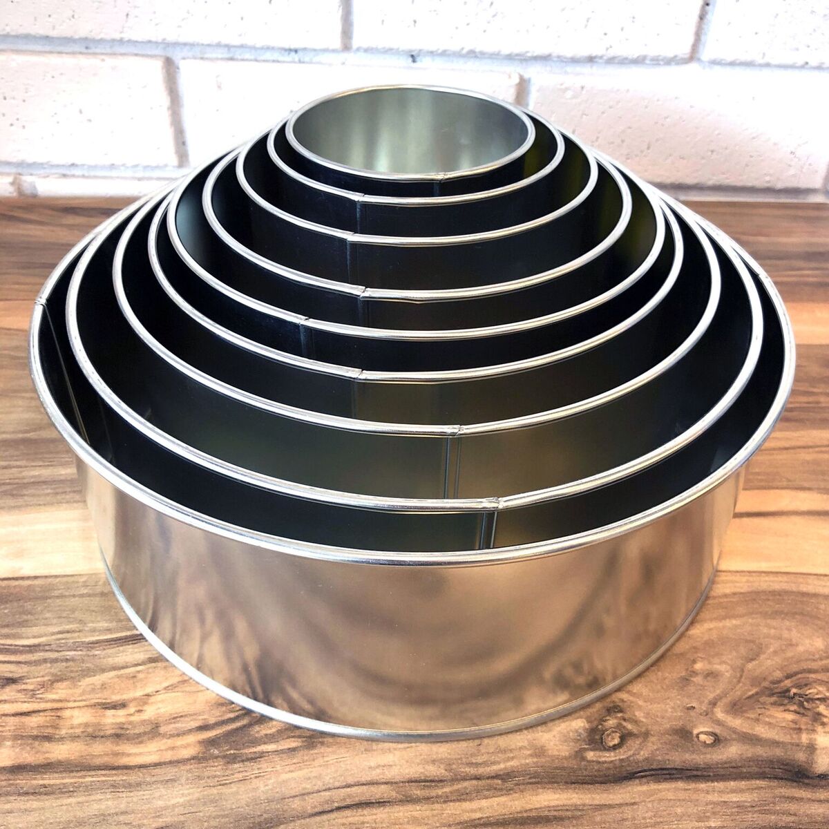 Angel Food Cake Pan With Removable Bottom 6x4 8x4 10x4 Inch Aluminum Fluted  Tube Pan For Baking Chiffon Cake Tin 0130